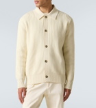 Tod's Ribbed-knit wool and cashmere cardigan