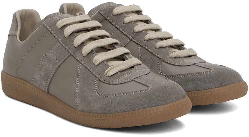 Maison Margiela Taupe Replica Sneakers Maison Margiela