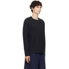 Tekla Black Long-Sleeved T-shirt