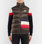 Moncler - Tib Slim-Fit Quilted Shell Down Gilet - Green