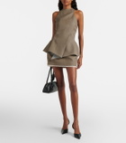 Magda Butrym Wool miniskirt