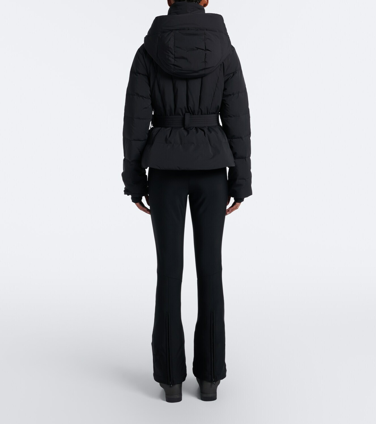 Perfect Moment Waisted belted down ski jacket