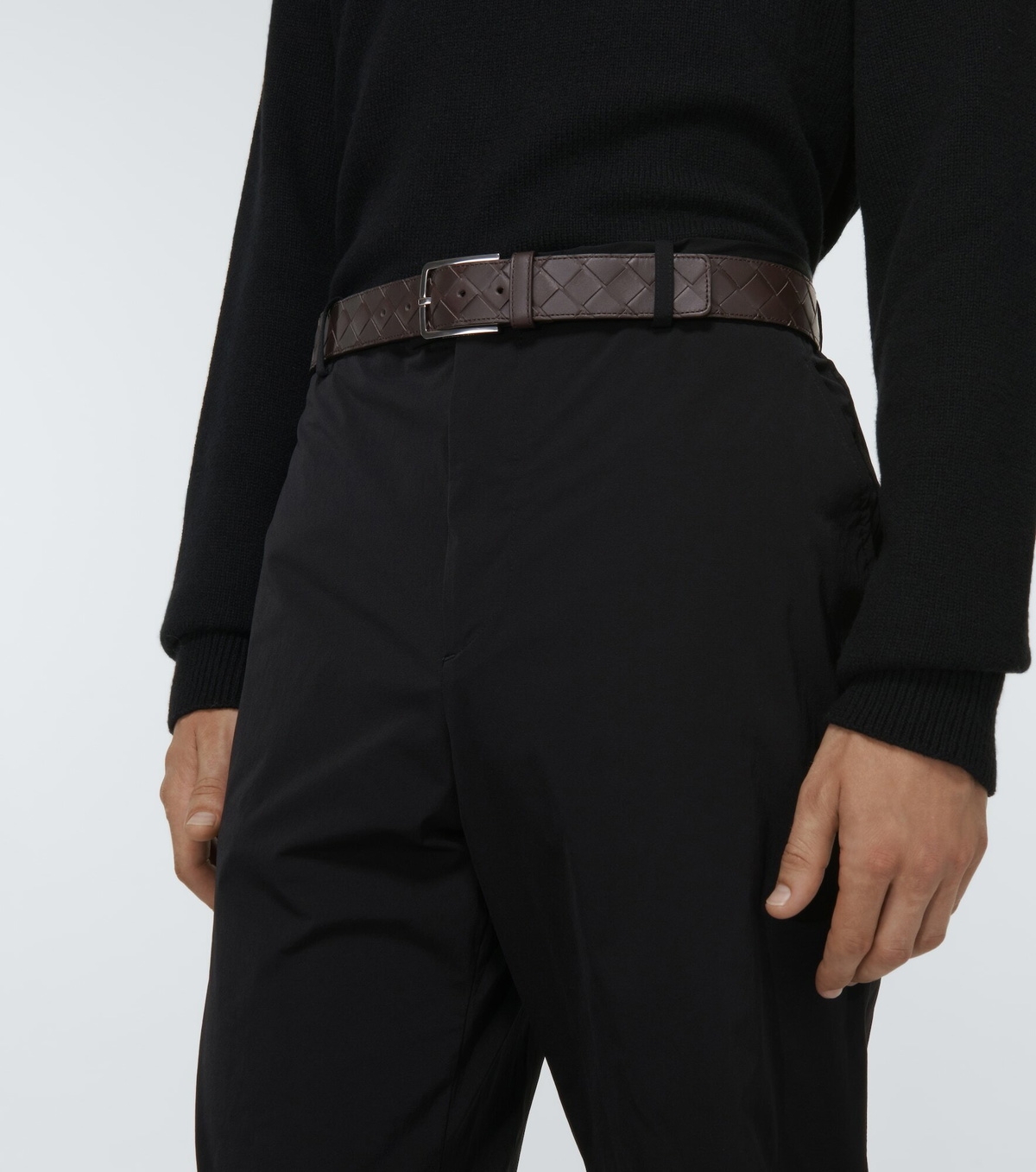 Ceinture En Cuir Moreschi Taormina 115 - Tressée Kangourou, Neuve Avec étiquettes !