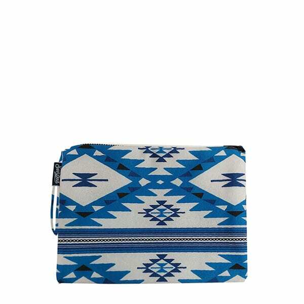 MC2 Saint Barth Keila Lycra Pochette With Glitter Aztec Print