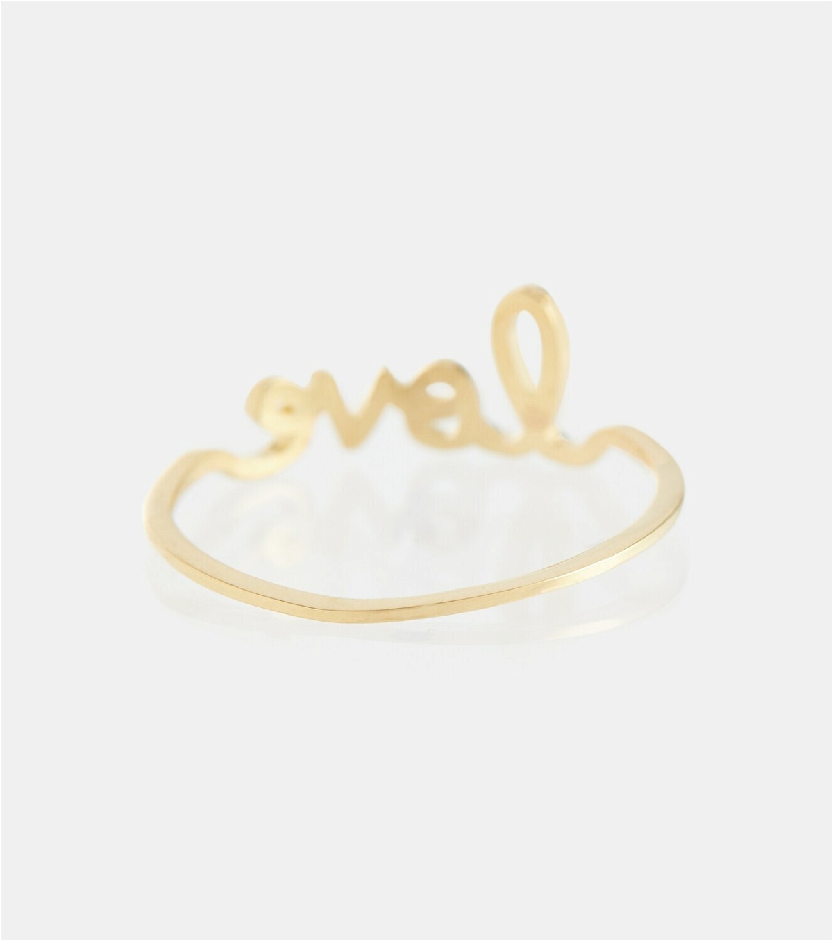 Sydney Evan Love 14kt gold ring
