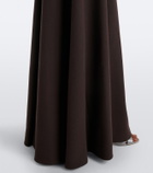 Emilia Wickstead Malinda wool crêpe maxi dress