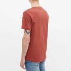 Calvin Klein Men's Monogram Logo Pocket T-Shirt in Terracotta