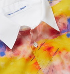 Comme des Garçons SHIRT - Futura Panelled Printed Cotton-Poplin Shirt - Multi