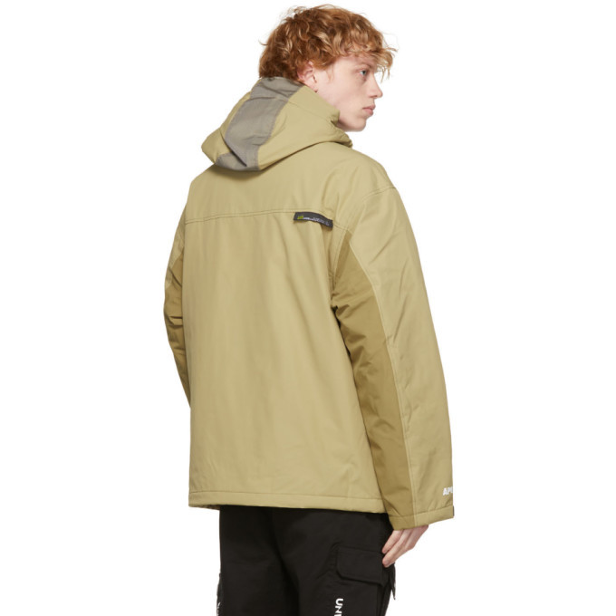 AAPE by A Bathing Ape Beige Multi Pockets Jacket AAPE by A Bathing Ape