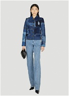 Dolce & Gabbana - Patchwork Denim Jacket in Blue