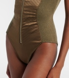 Jean Paul Gaultier Wool-blend bodysuit