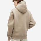 AMI Paris Men's Embossed Heart Hoodie in Light Taupe