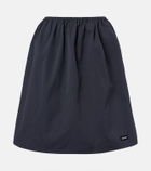 Miu Miu Cotton poplin midi skirt