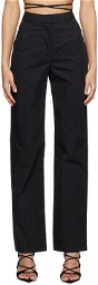 ioannes Black Tailored Trousers