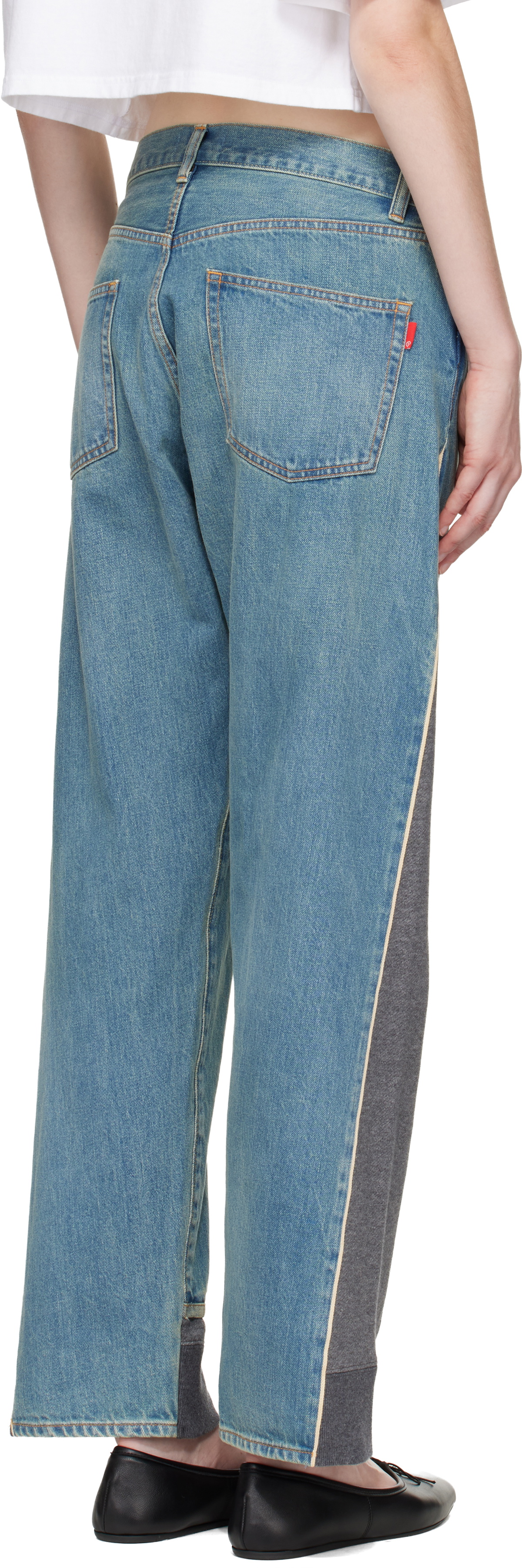 UNDERCOVER Blue & Gray UP2E1503 Jeans