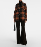 God's True Cashmere Checked cashmere shirt