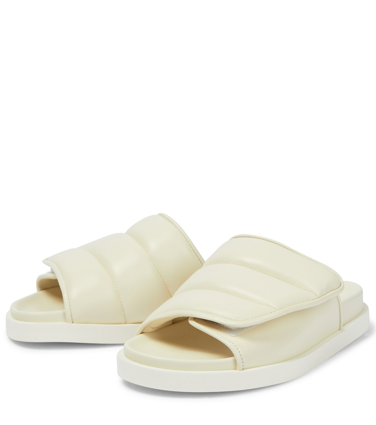 Gia Borghini - Gia 3 padded leather slides