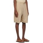 colbo Beige Dress Shorts