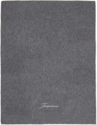 JACQUEMUS Gray 'The Tailleur' Scarf
