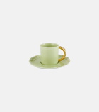 L'Objet - Haas Mojave espresso cup and saucer set