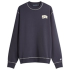 Billionaire Boys Club Men's Small Arch Logo Contrast Stitch Sweat in Navy