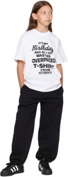 VETEMENTS Kids White Overpriced Birthday T-shirt