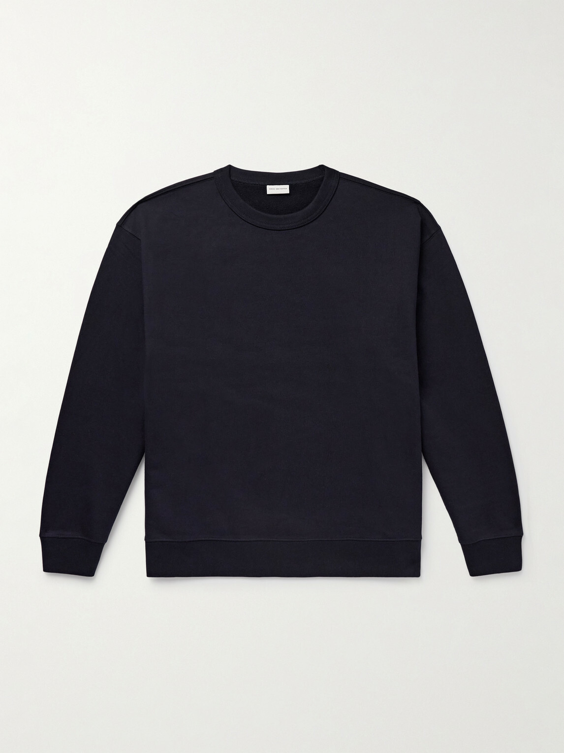Dries Van Noten - Oversized Cotton-Jersey Sweatshirt - Blue