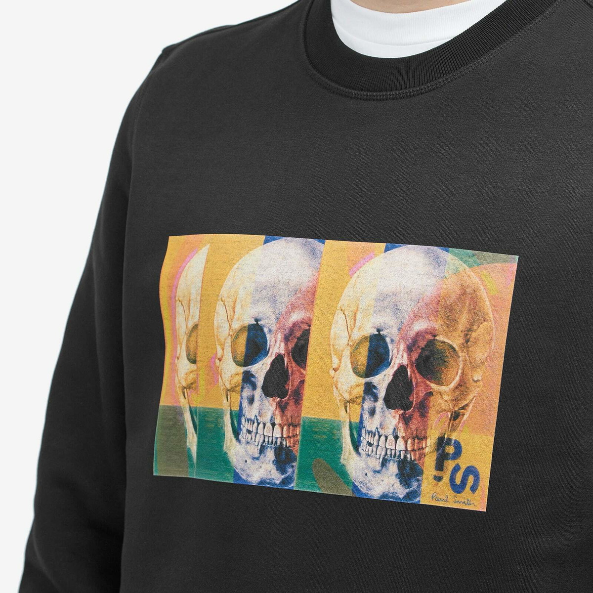 Paul Smith Men's Skull Square Sweatshirt in Black