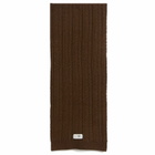 MM6 Maison Margiela Women's Scarf in Brown 