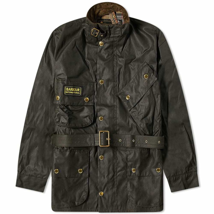 Photo: Barbour Men's International Original Wax Jacket in Sage