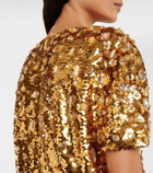 Carolina Herrera Sequined minidress