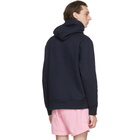 Polo Ralph Lauren Navy Fleece Cabin Hoodie