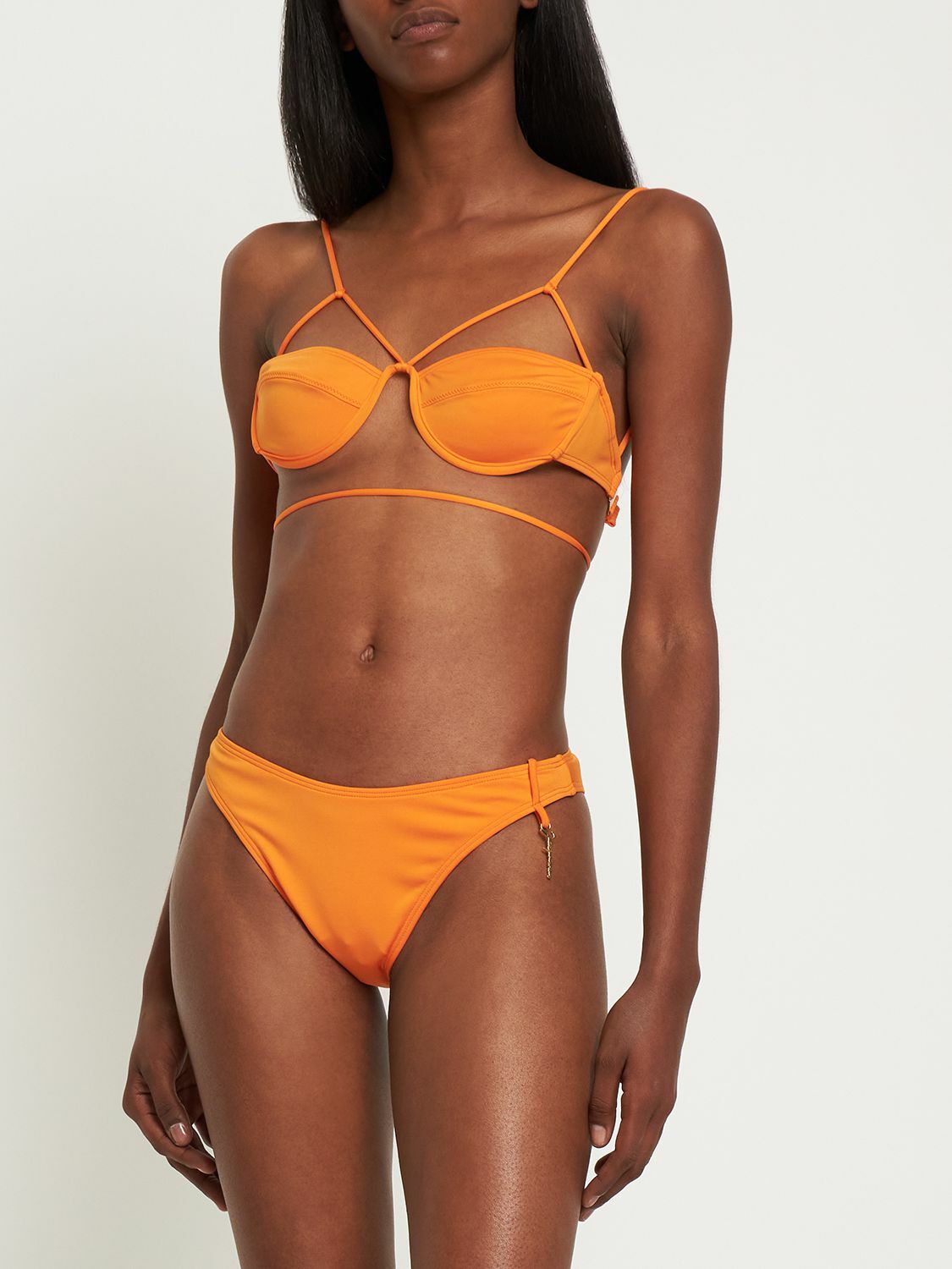 JACQUEMUS Le Haut De Maillot Signat Bikini Top