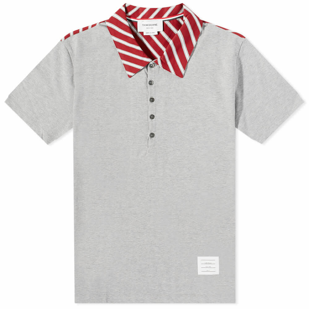 thom browne tie shirt
