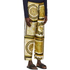 Versace Underwear Gold Barocco Mosaic Lounge Pants