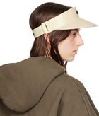 Fear of God Taupe Logo Visor