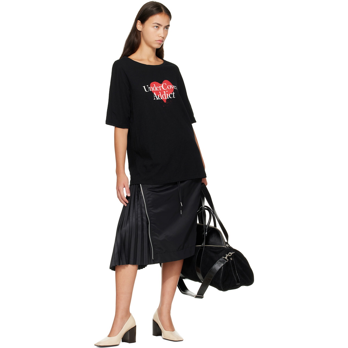 UNDERCOVER Black Graphic T-shirt