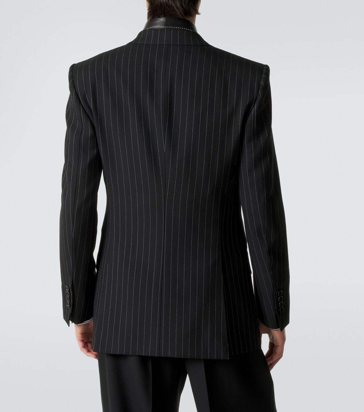 Tom Ford Striped wool twill blazer