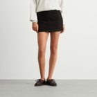 Nothing Written Women's Rona Suede Skirt in Dark Brown