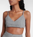 Róhe Gingham bralette