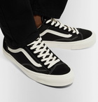 Vans - OG Old Skool LX Leather-Trimmed Canvas and Suede Sneakers - Black