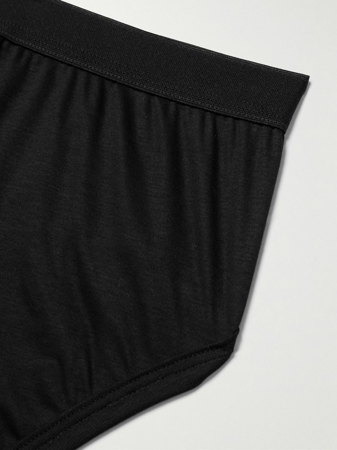 ZIMMERLI - Sea Island Cotton Briefs - Black