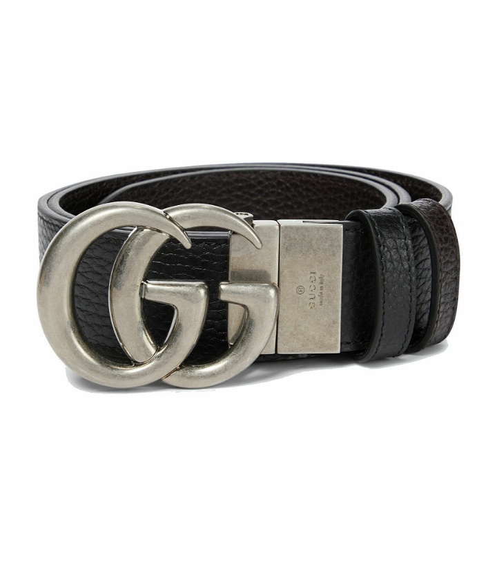 Photo: Gucci - GG Marmont leather belt