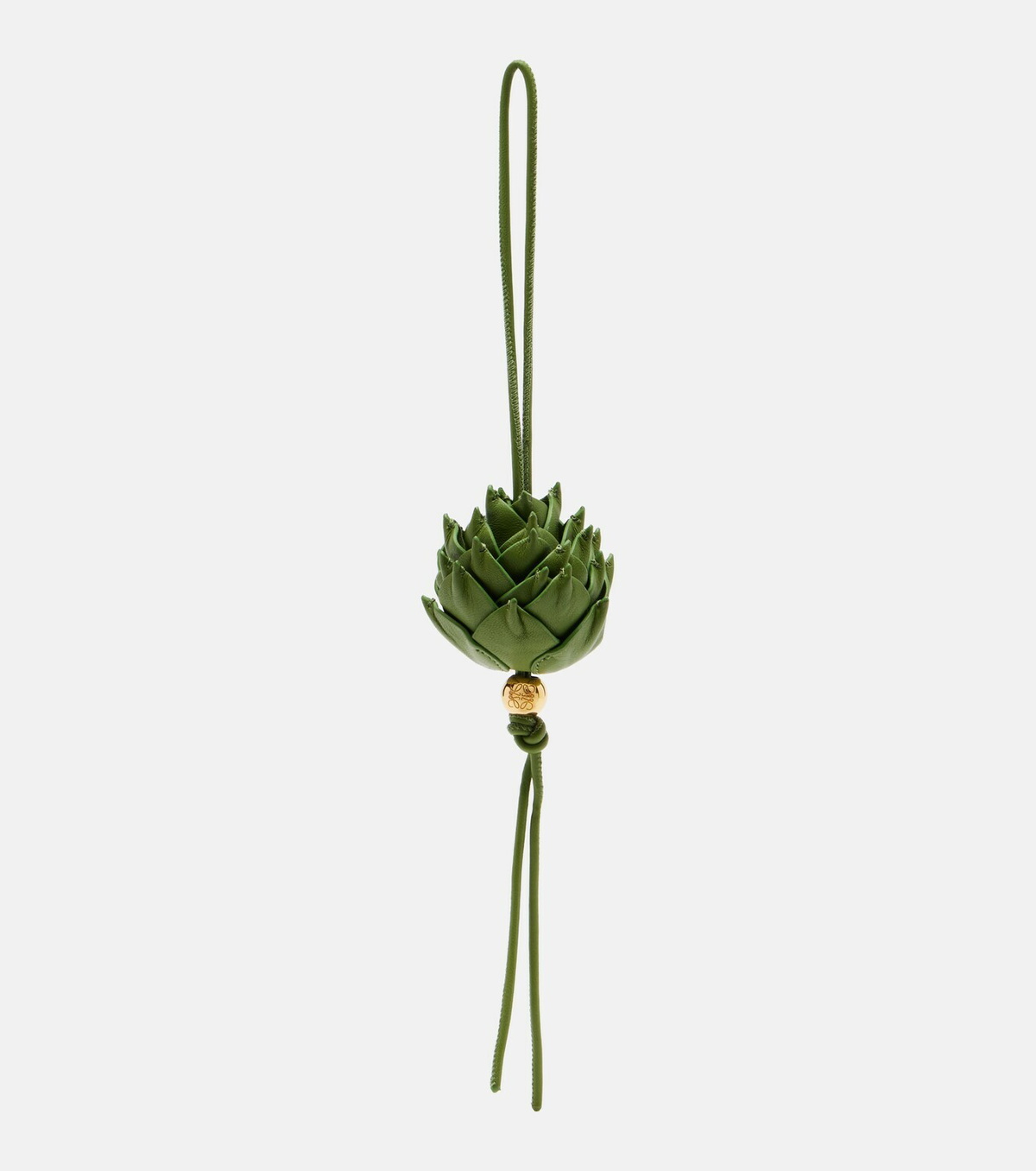 Loewe Artichoke leather bag charm