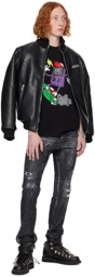 Dsquared2 Black Printed T-Shirt