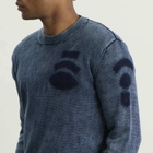 Diesel Men's 7G Patches Knit Jumper in Peacoat