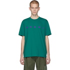 Marni Green Front Logo T-Shirt