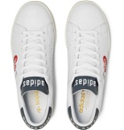 adidas Consortium - Human Made Stan Smith Logo-Print Leather Sneakers - White