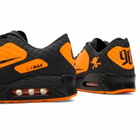 Nike Men's Air Max 90 Sneaker in Citrus/Black/Orange