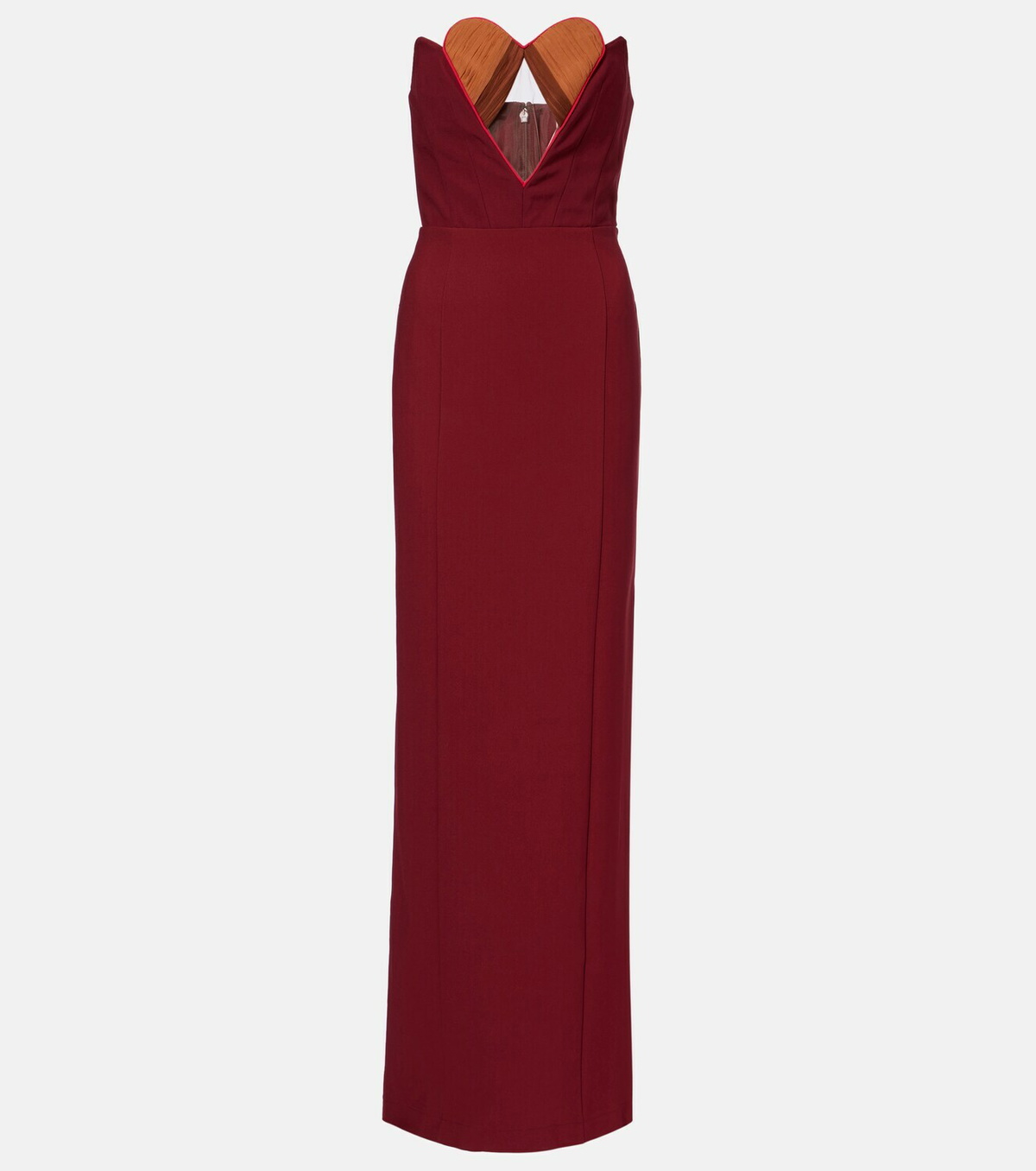 Nensi Dojaka Strapless gown
